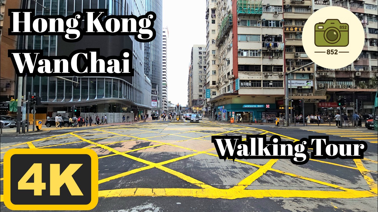 Walking in Hong Kong | 4K | WanChai | Walking Tour | ASMR | Fedruary/2026