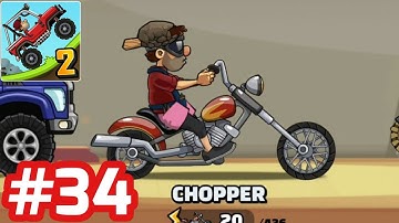 Hill Climb Racing 2 - Gameplay Walkthrough - Part 34 Unlock Chopper (iOS/Android)