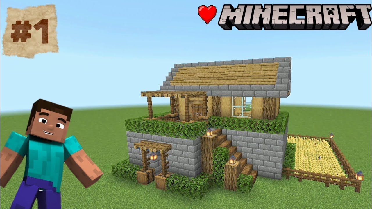 My New Survival Series Ep.1 in Minecraft | I Build Best Survival House 