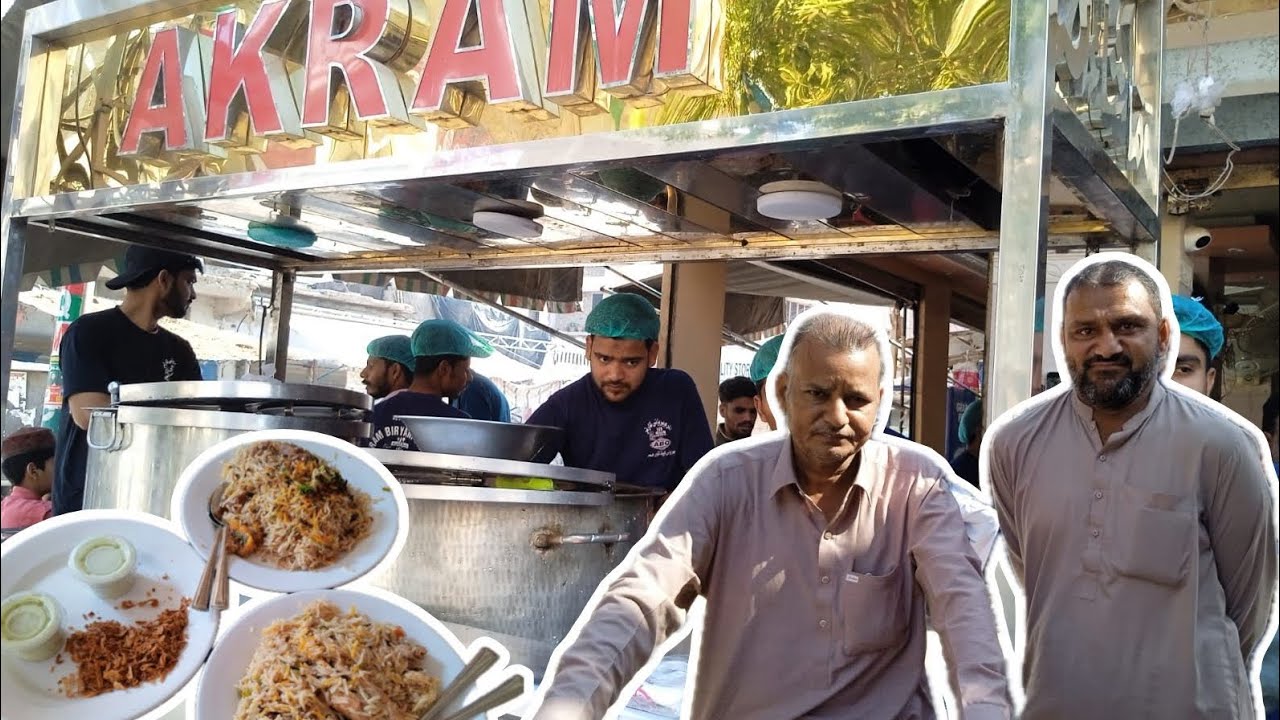 Akram Biryani Latifabad Hyderabad ki famous biryani | Alamgir Babu ...