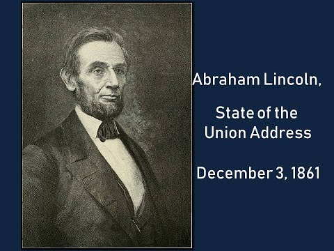 Abraham Lincoln State of the Union Address December 3, 1861