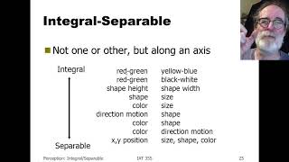 IAT355 Lecture 6.2  Visual Perception 2: Integral vs Separable