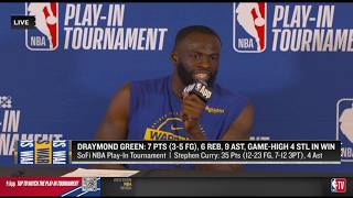 Postgame Interview Draymond Green Gets Honest On Kawhi After Warriors Thriller Win Over Clippers