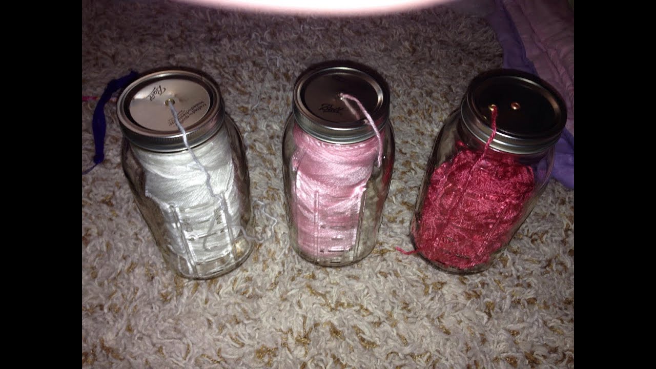How To Make Yarn Jars YouTube