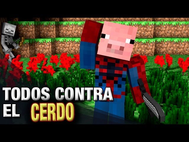 Cerdo Con Traje, Skin De Minecraft BOO I’m Back, Enjoy #poultryman