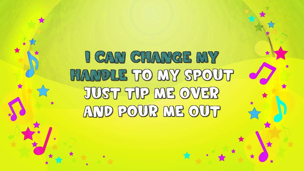 I'm A Little Teapot Karaoke YouTube