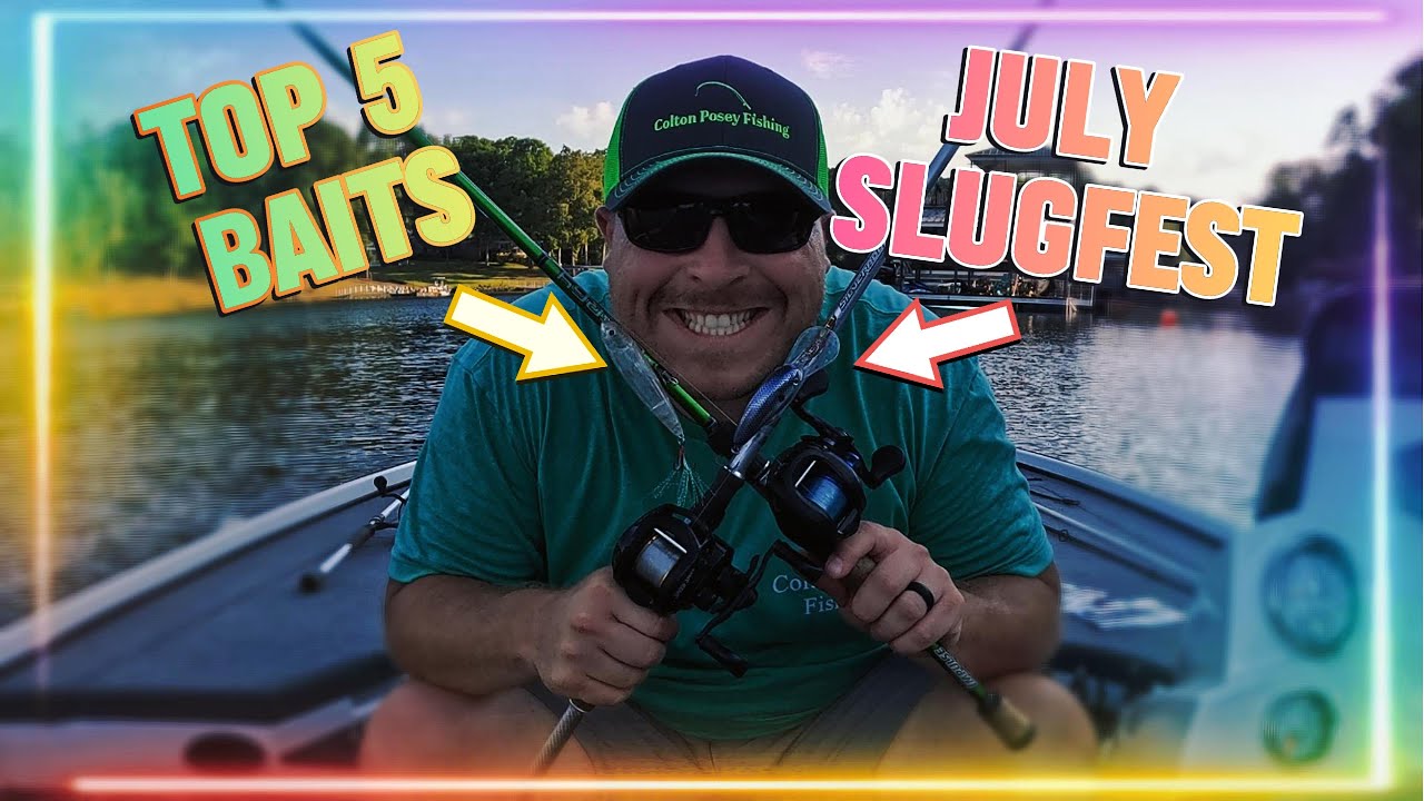 Best 5 Baits To Use For July Bass Fishing