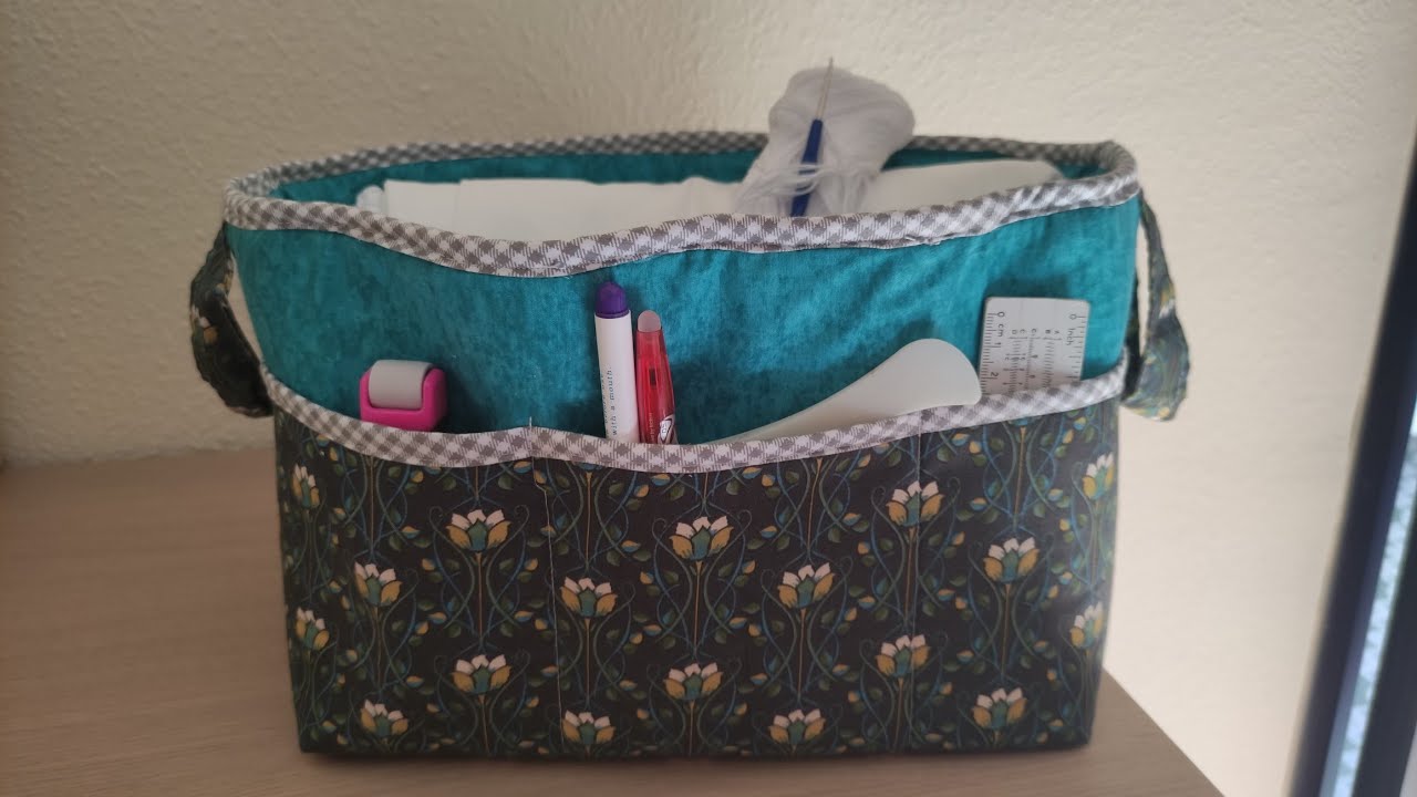 cesta para labores facil cesto para guardar labores