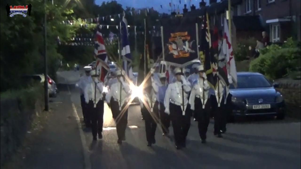 Blackskull Orange & Blue Flute Band Armagh True Blues FB 45th