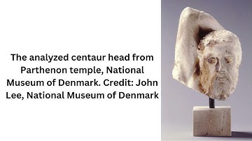 Despite intensive scientific analyses, this centaur head remains a mystery