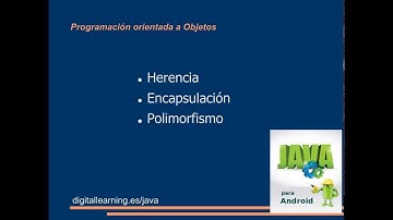 Programación Orientada a Objetos (curso Java básico para Android)