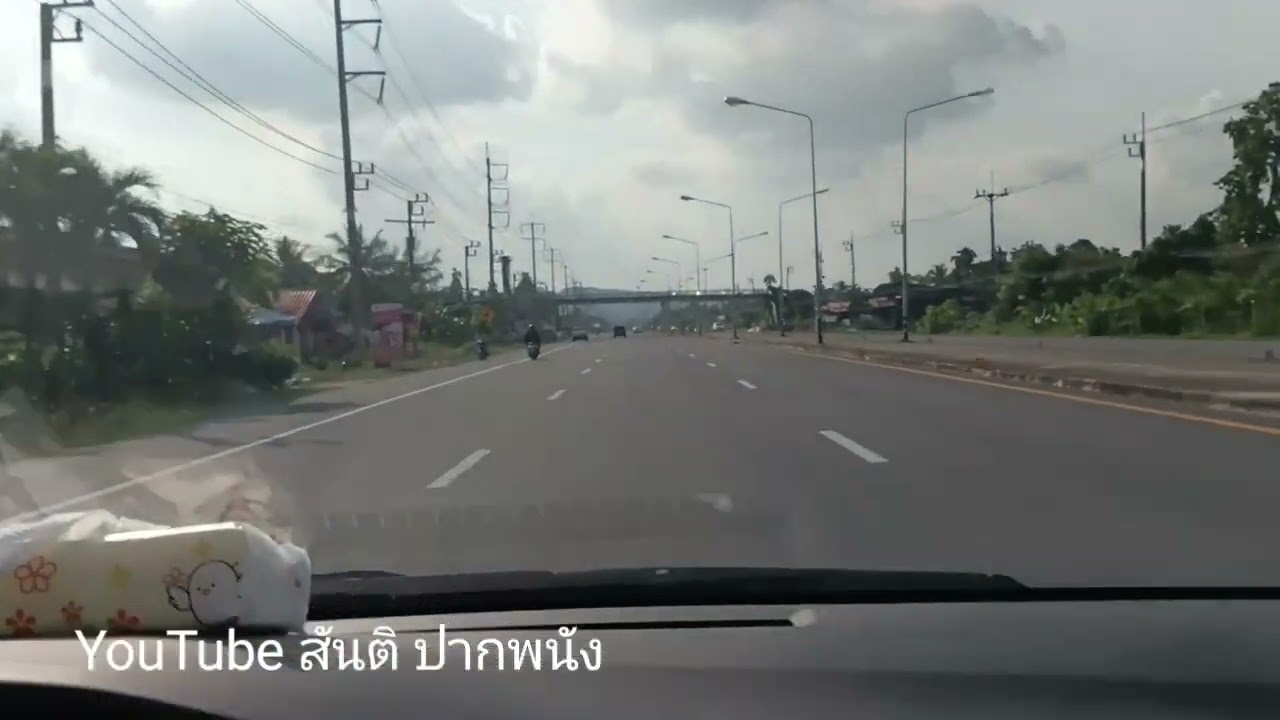 ขับรถผ่านเส้นทาง อำเภอหัวไทร ไป อำเภอเชียรใหญ่  18 ม.ค.69