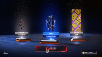 (I own  97% of the items) opening apex packs till I unlock everything