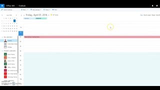 District 13 - Introduction to Group Calendar in Office 365 Online