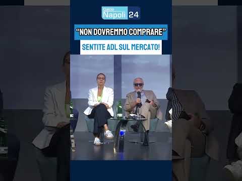 Video Calciomercato Napoli, annuncio di De Laurentiis