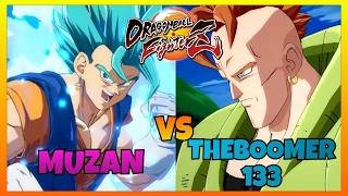 Dbfz - Muzan Vs Theboomer133 Gameplay Gogeta 4, Vegito, Android 21 Vs Jiren, Android 16, Base Goku