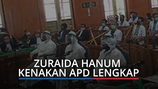 Kenakan APD Lengkap, Zuraida Hanum Jalani Sidang Terkait Pembunuhan Hakim Jamaluddin