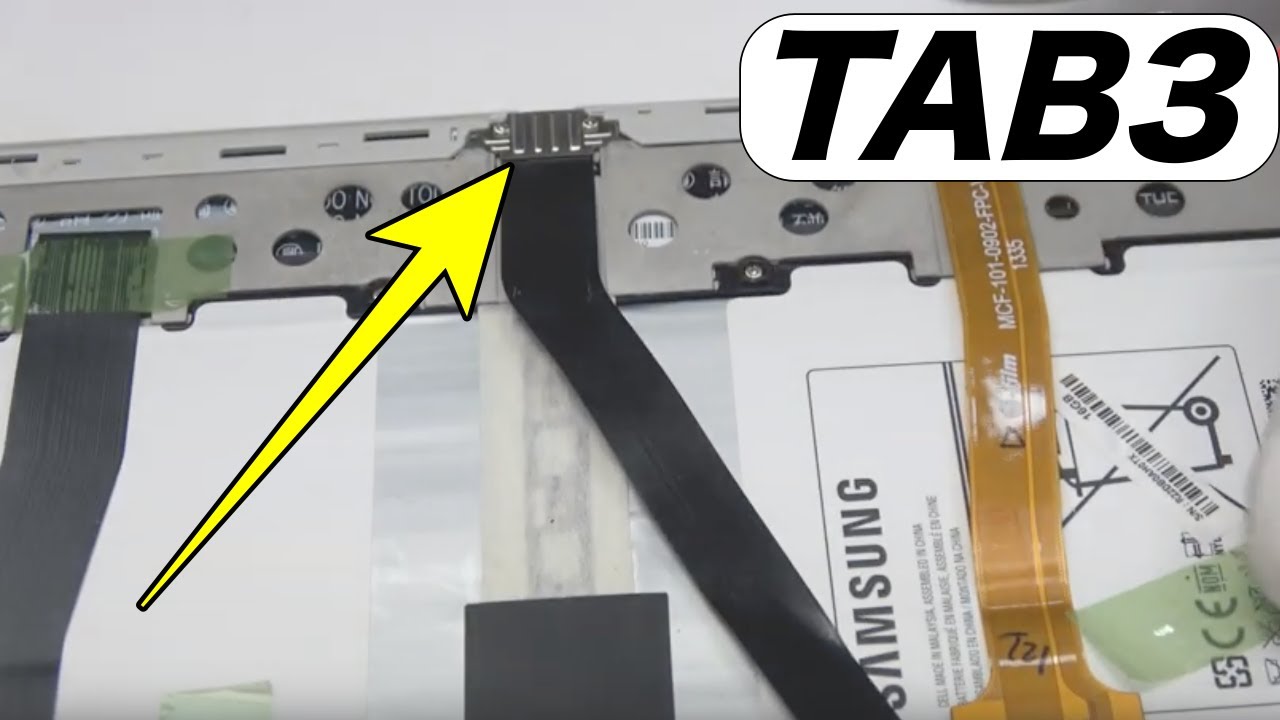 Samsung Tab 3 Charging Connector Replacement YouTube