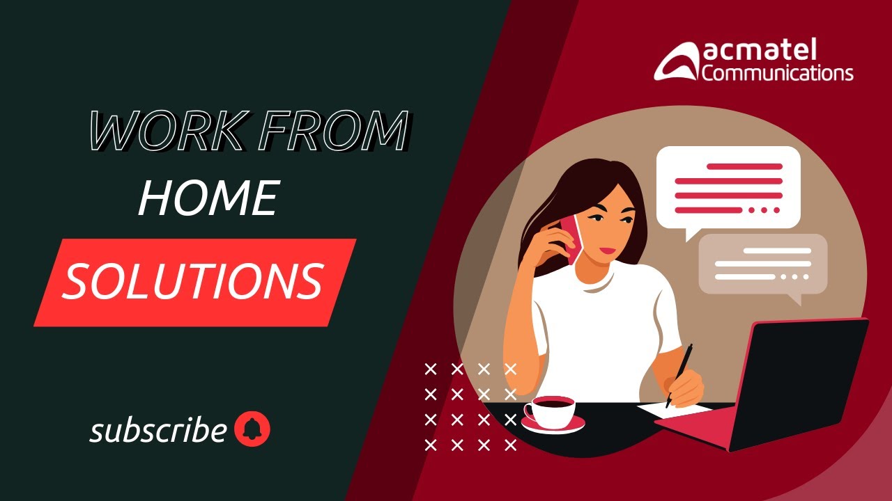Work From Home Solutions by AcmaTel Communications - YouTube
