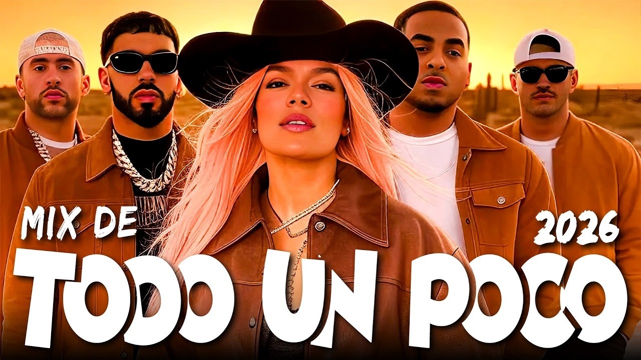 Shakira, Karol G, Feid, Luis Fonsi, Sebastian Yatra, Nacho, Daddy Yankee, Maluma | Pop Latino 2026#3