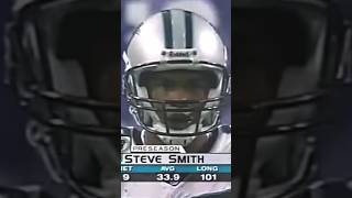 Steve Smith turns his 1st NFL