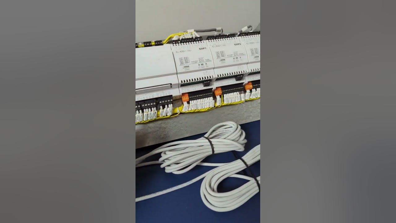 Carel controller to be installed in valent HVAC controls - YouTube