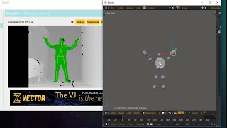 Kinect motion capture with blender and ni mate v2