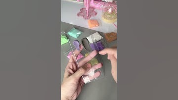 Thử mix các màu đất sét và cái kết ra màu đẹp bất ngờ | Bò Cutie #datset #reels