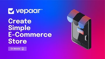 Create Simple Online Store on Vepaar [Mobile]