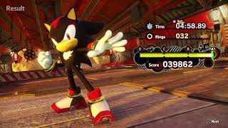 SONIC X SHADOW GENERATIONS (PS5) Recording: Shadow Generations (Rail Canyon) Act 1 (S Rank) DW