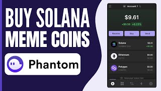 How To Buy Solana Meme Coins On Phantom Wallet 2024