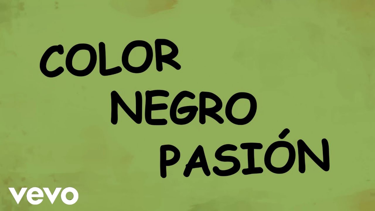 PXNDX - Color Negro Pasión (Lyric Video) - YouTube