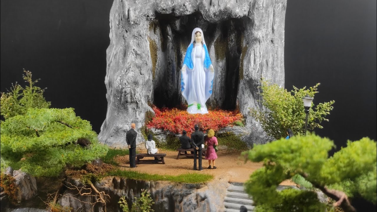 Miniatur Goa Bunda Maria - Diorama by Rudolph 