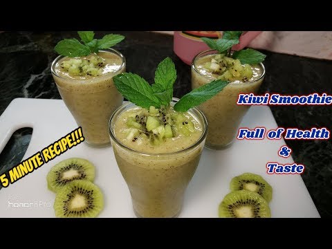 kiwi-smoothie-recipe-in-hindi-|-most-healthy-drink-|-tasty-&-healthy-smoothie-|-5-minute-recipes