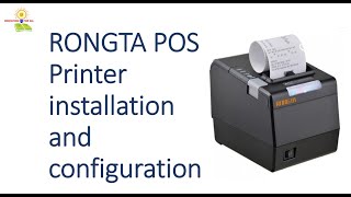 Rongta POS Printer Installation and configuration screenshot 5