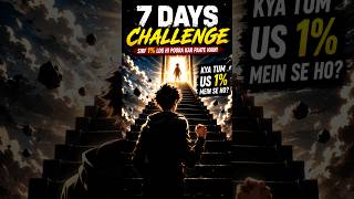 7 Days challenge alpha males only 😏