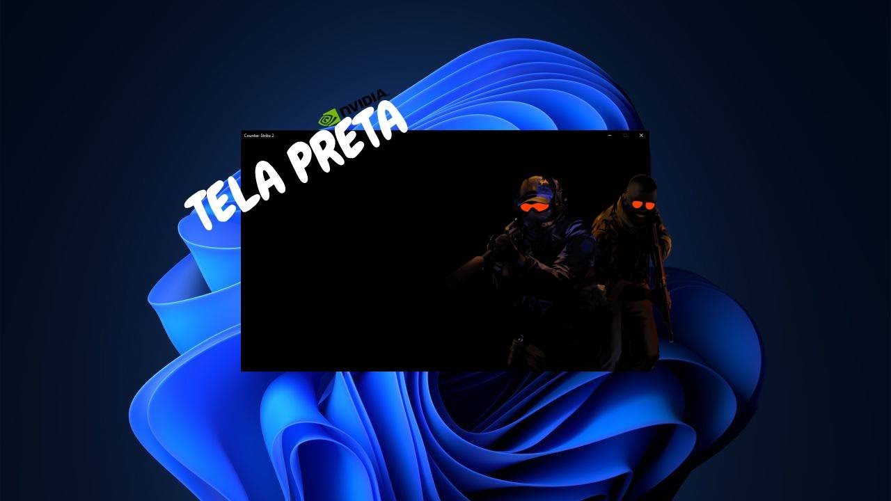 TELA PRETA CS2 ( RTX 50xx ) *solução* - YouTube