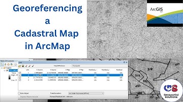 Georeferencing Cadastral Maps in ArcMap: Your Ultimate Step-by-Step Tutorial