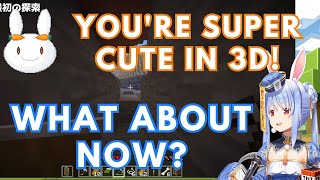 Pekora Questions Chat After They Say She’s Only Cute in 3D