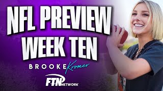 NFL Week 10: BEST BETS, Game Previews, Predictions, Spreads and more!