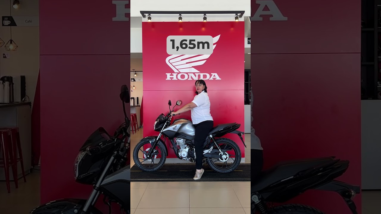 DIFERENTES ALTURAS NA NOVA CG 160 START 2025 