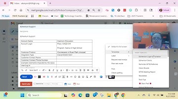 Tech Tip Gmail Templates