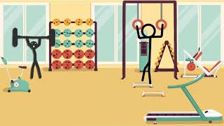 Stickman at the gym screenshot 5