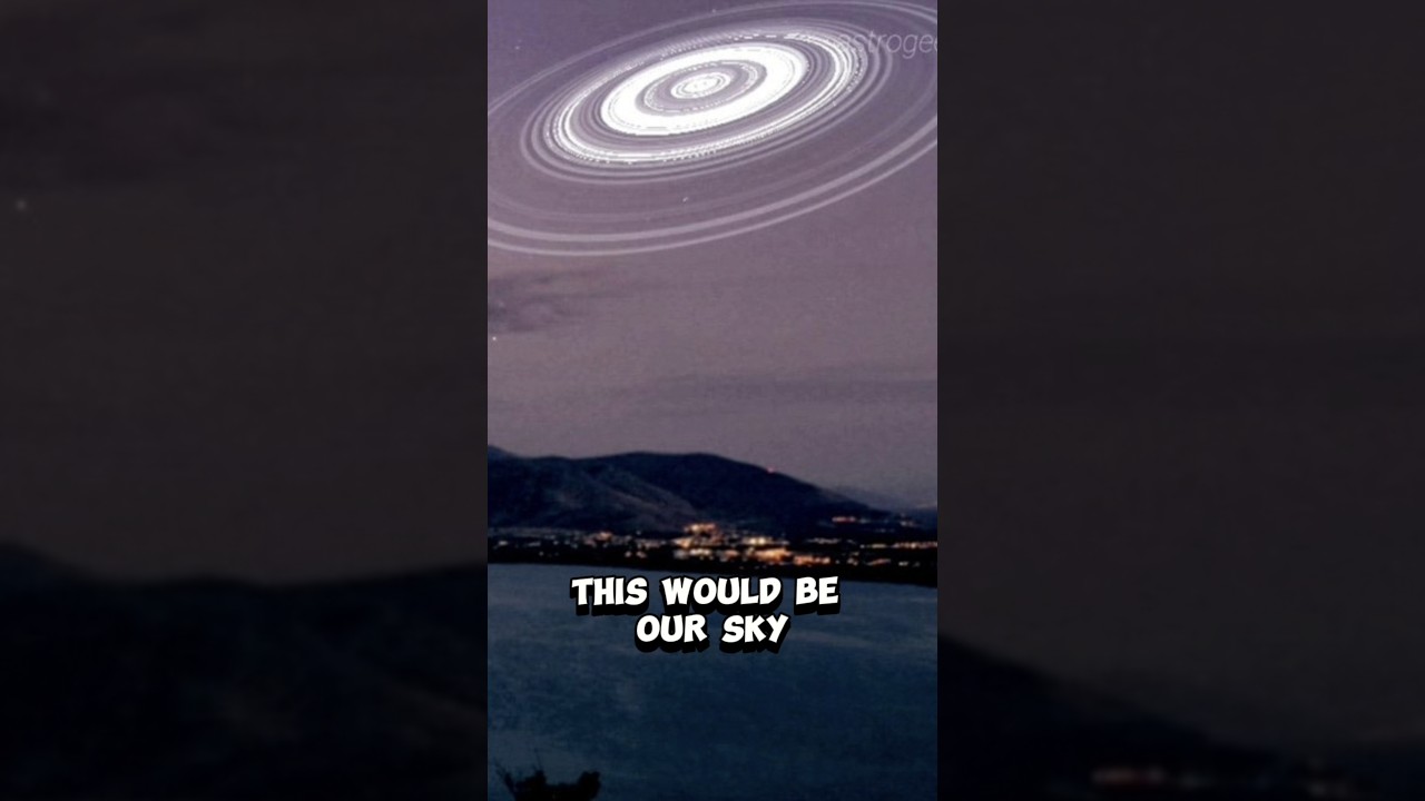 ""How Saturn Would Change Our  Sky""