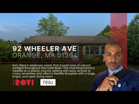 92 Wheeler Ave, Orange, MA home video tour
