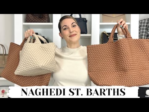 NAGHEDI Women's St Barths Medium Woven Tote Bag