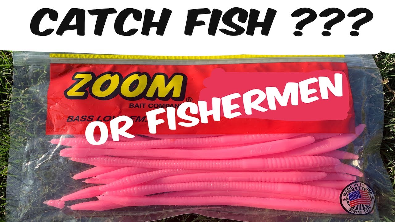 Pink Worm Fishing - Do They Actually Catch Fish??? 