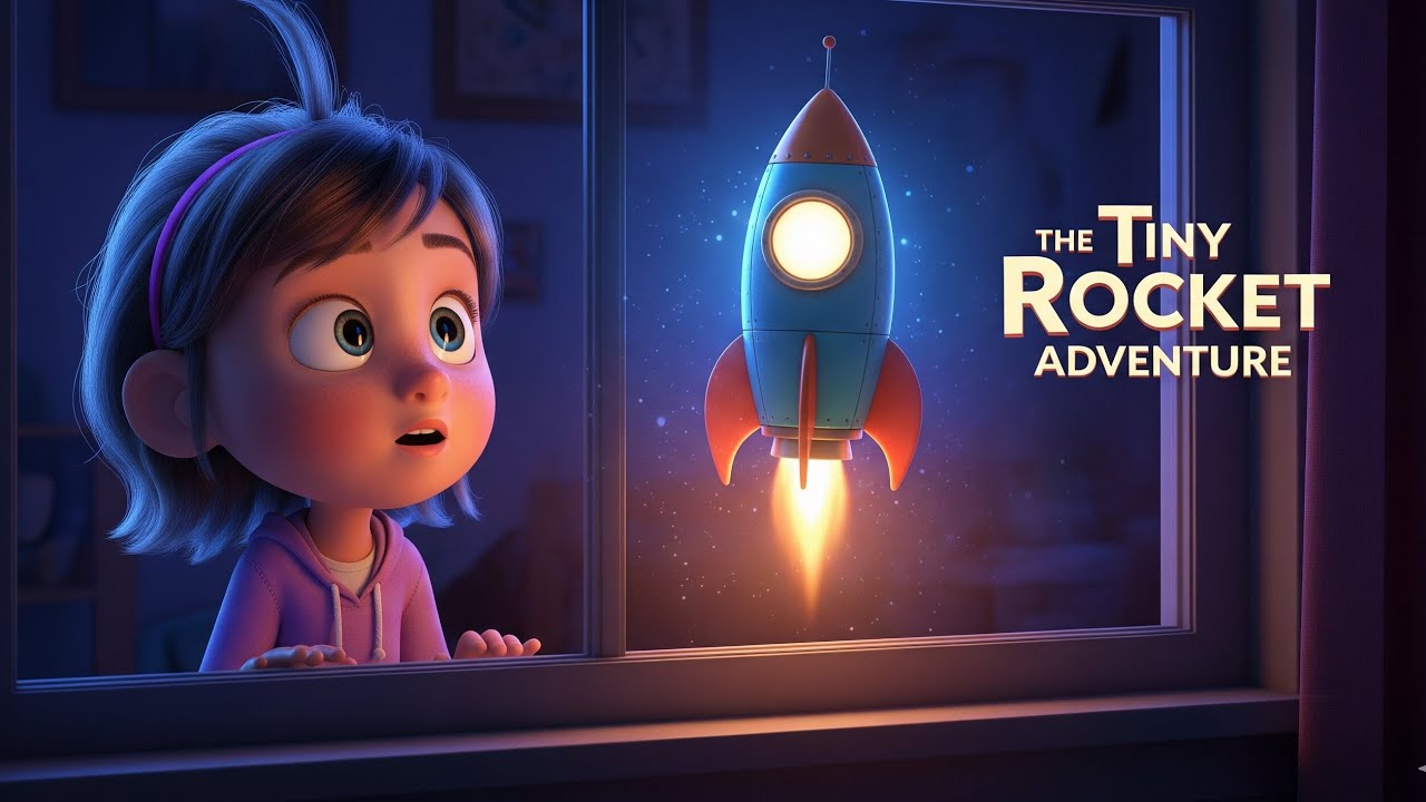 🚀 The Tiny Rocket Adventure | A Magical Bedtime Story for Kids 🌙 - YouTube