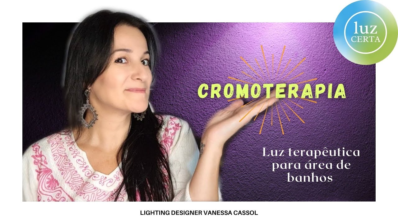 CROMOTERAPIA PARA BANHO 🛁 Luz terapêutica para banheiros. cores banho