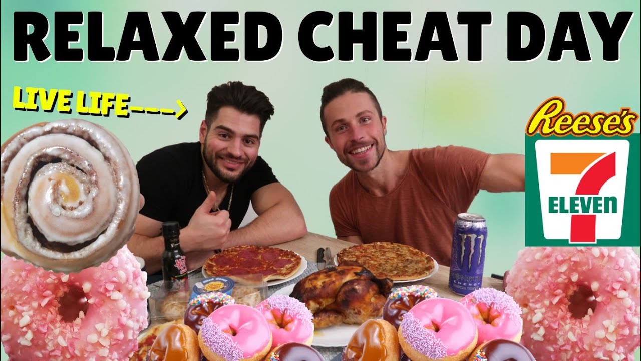 RELAXED CHEAT DAY WITH LIVE LIFE | DONUTS CINNAMON ROLLS & PIZZA RELAXED CHEAT DAY WITH LIVE LIFE | DONUTS CINNAMON ROLLS & PIZZA